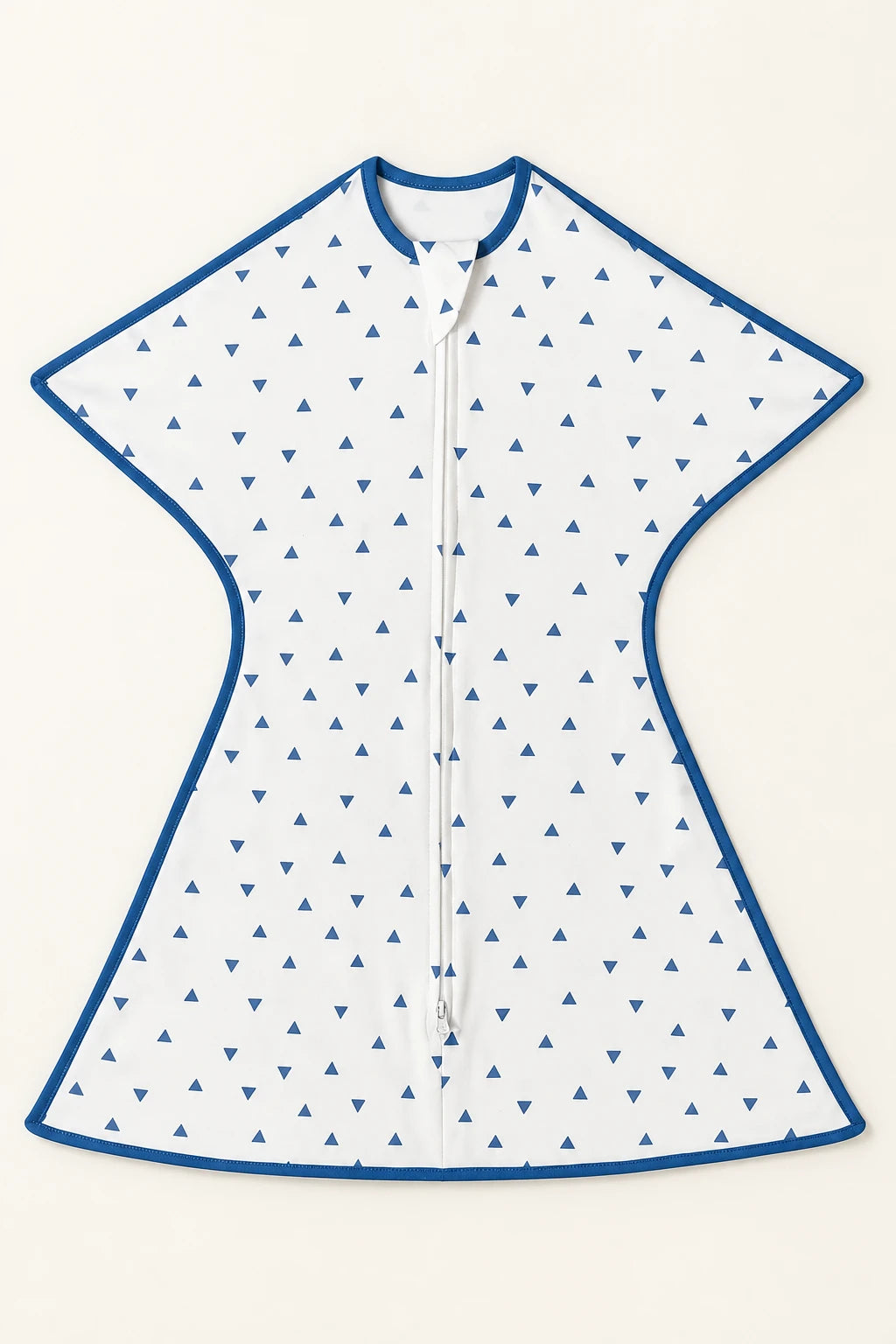 Gigoteuse Coton - Triangles Bleus