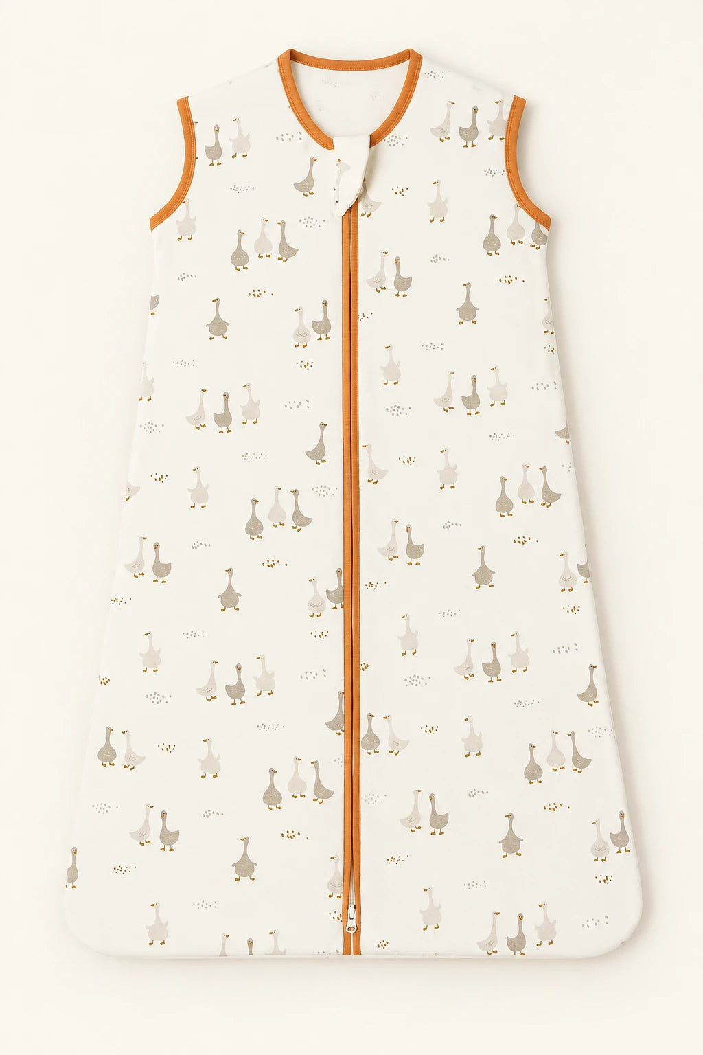 Gigoteuse en coton sans manches Beige