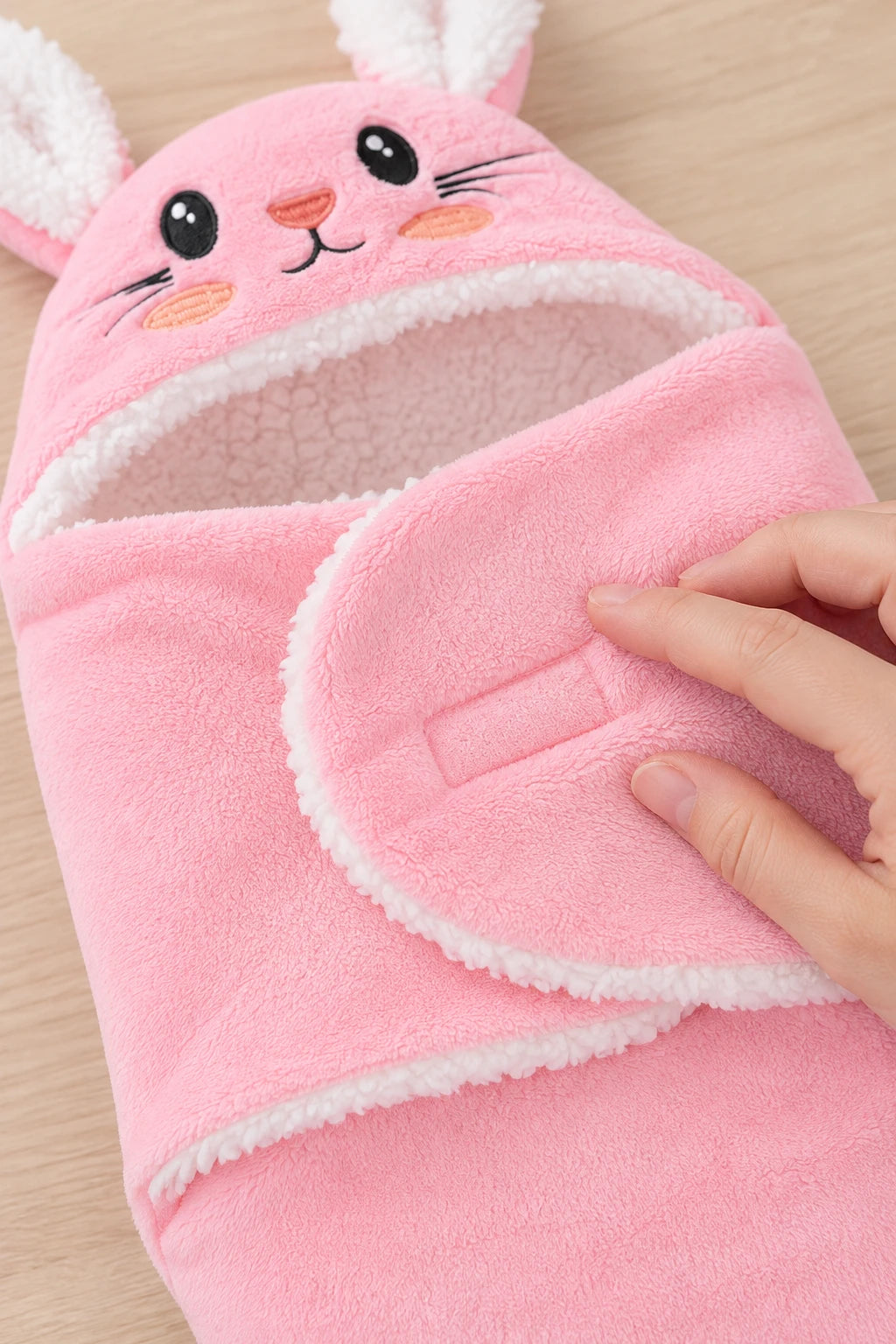 Gigoteuse Enveloppante - Lapin Rose
