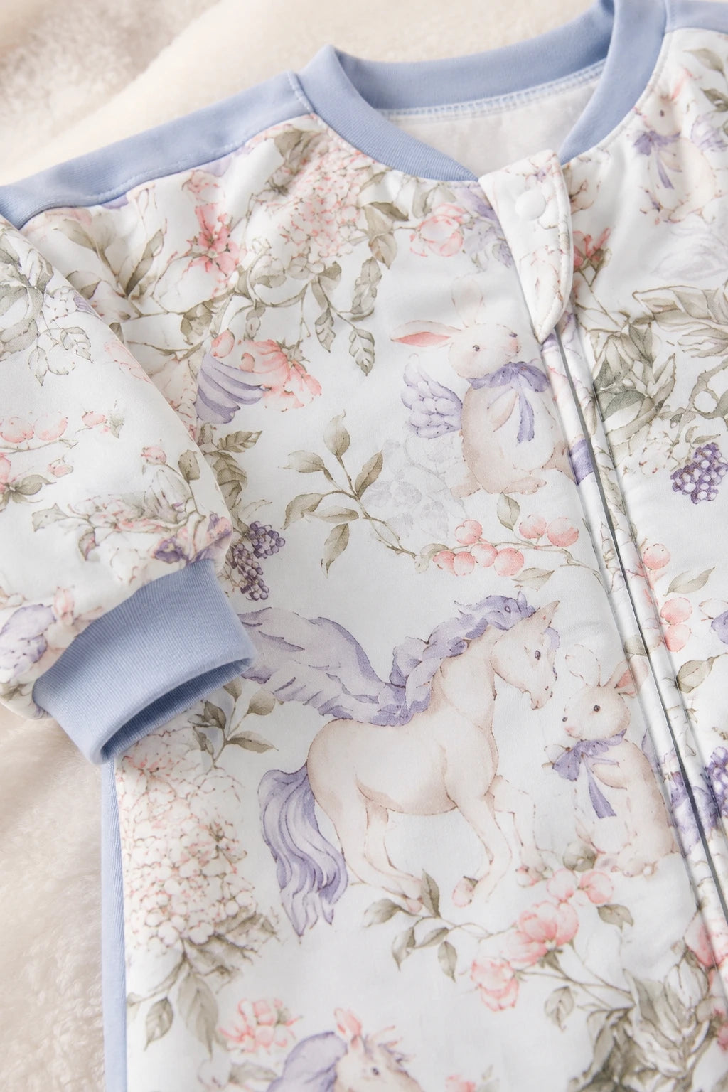 Gigoteuse Fleurie - Lapin Bleu Tog 1