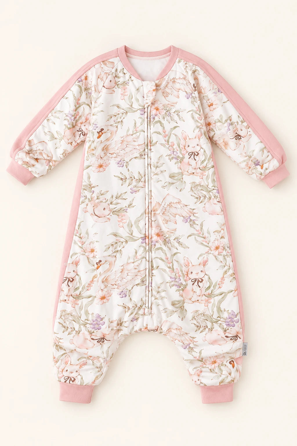 Gigoteuse Fleurie - Lapin Rose Tog 0.5