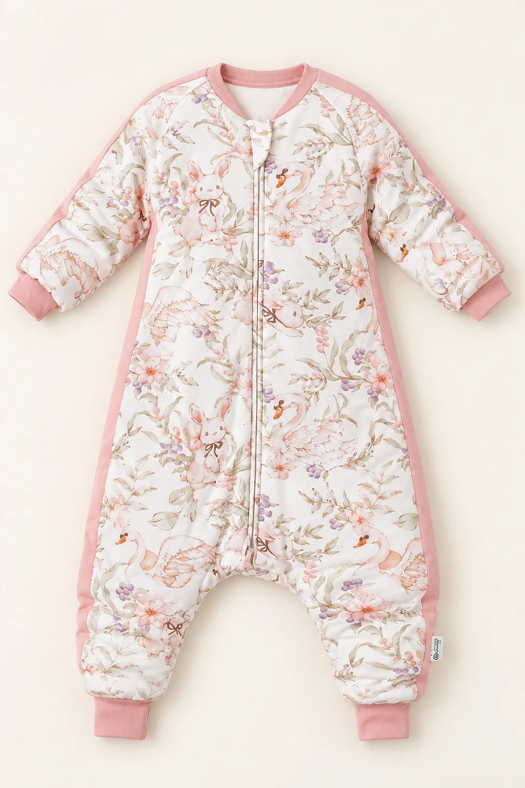 Gigoteuse Fleurie - Lapin Rose Tog 1