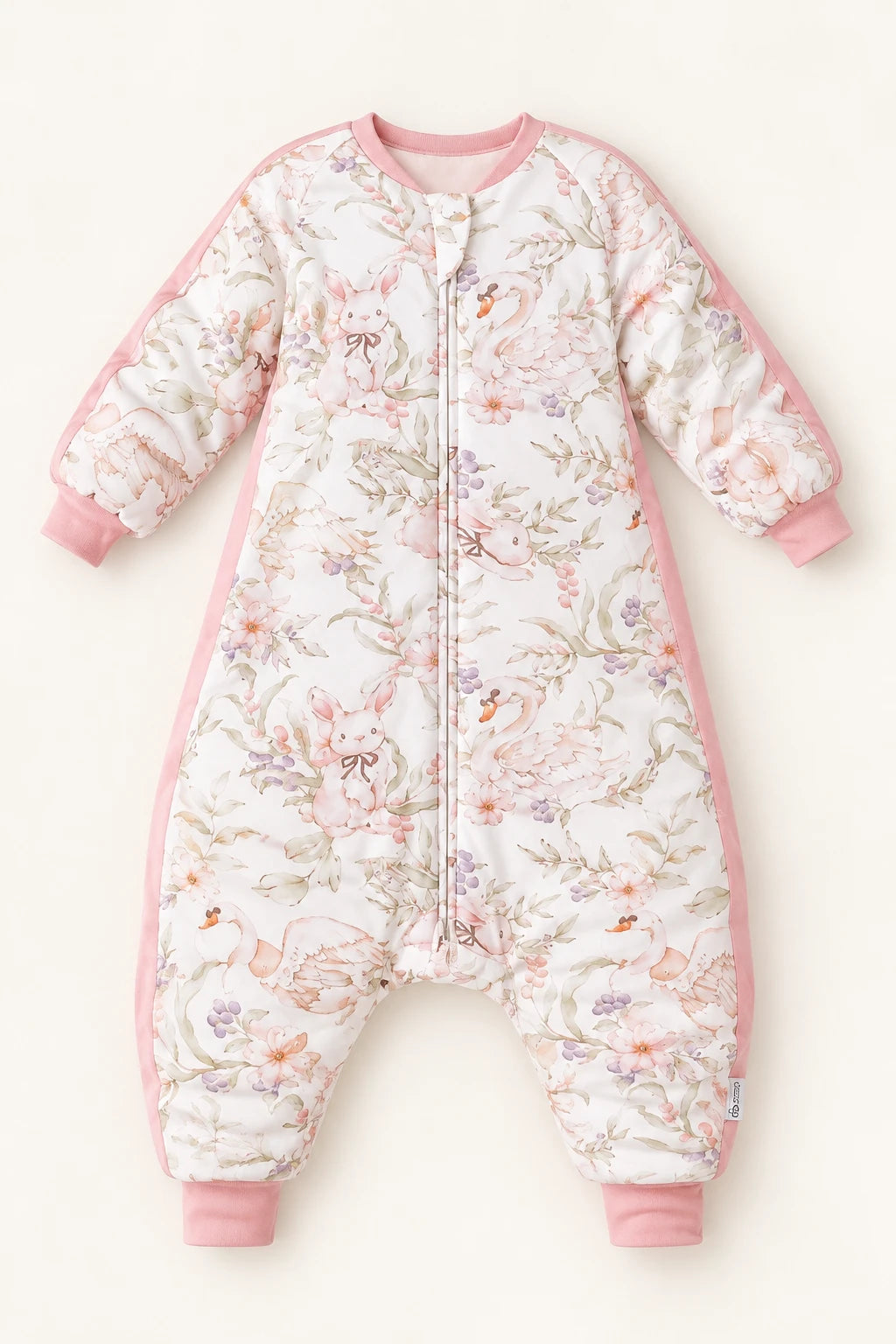 Gigoteuse Fleurie - Lapin Rose Tog 1