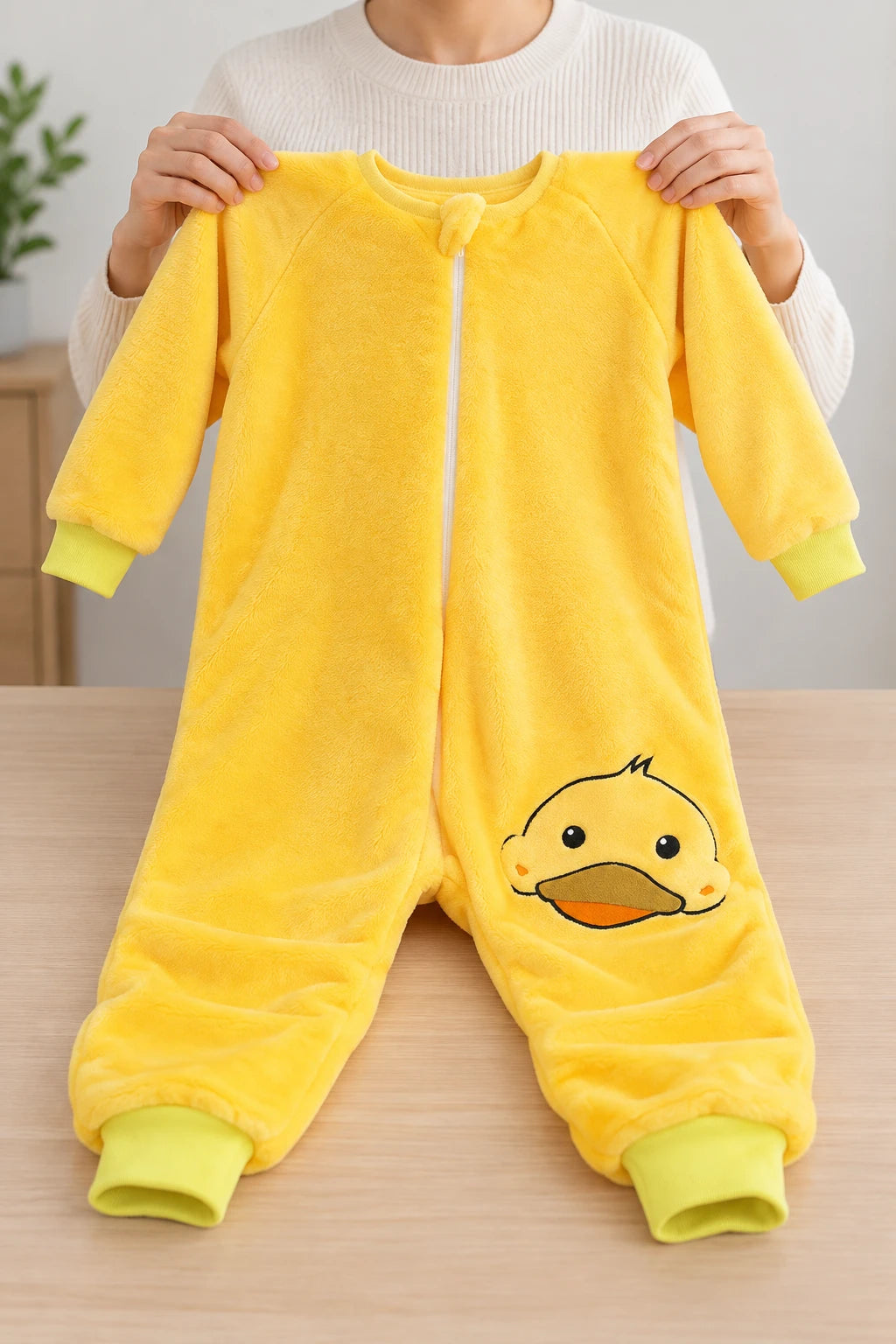 Gigoteuse Grande Taille - Canard Jaune