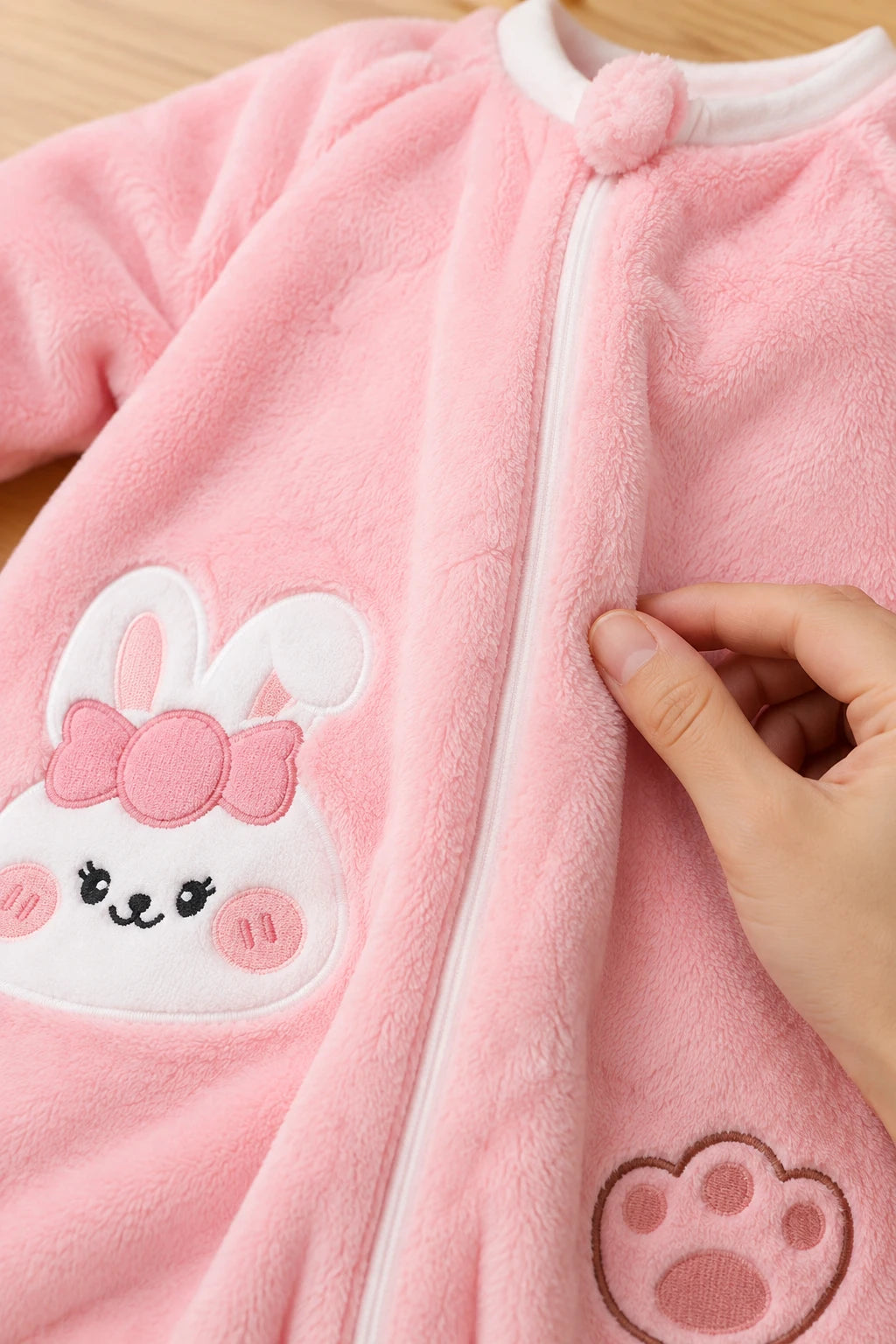 Gigoteuse Grande Taille - Chat Rose