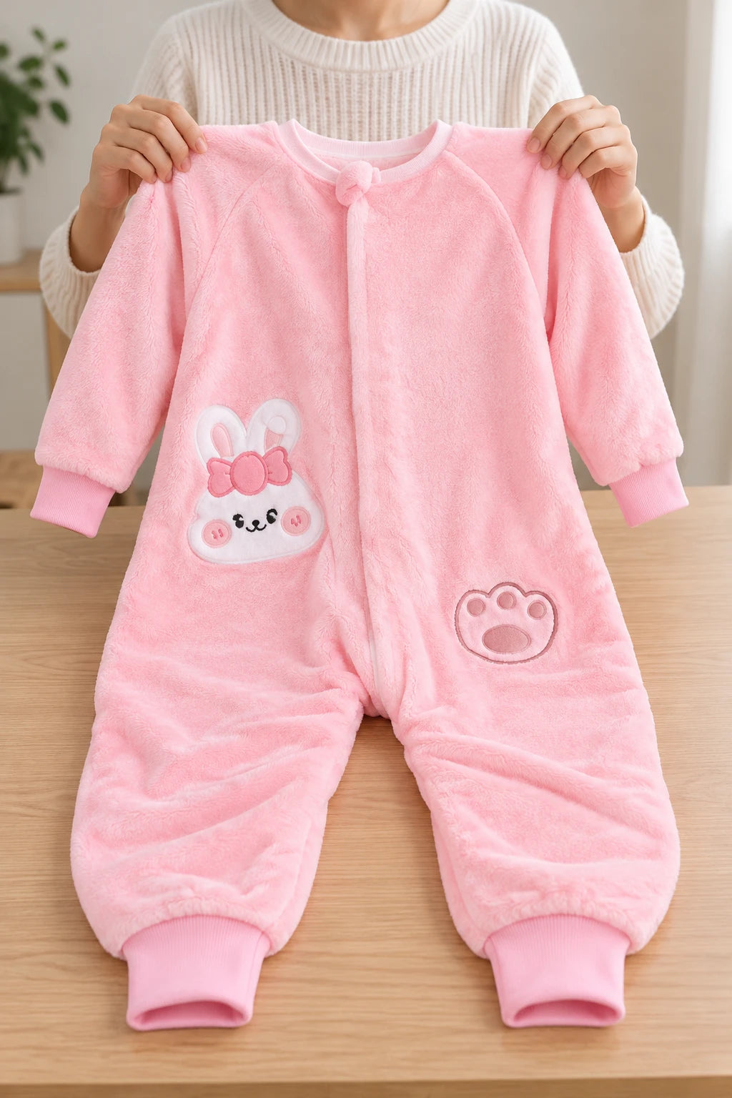 Gigoteuse Grande Taille - Chat Rose