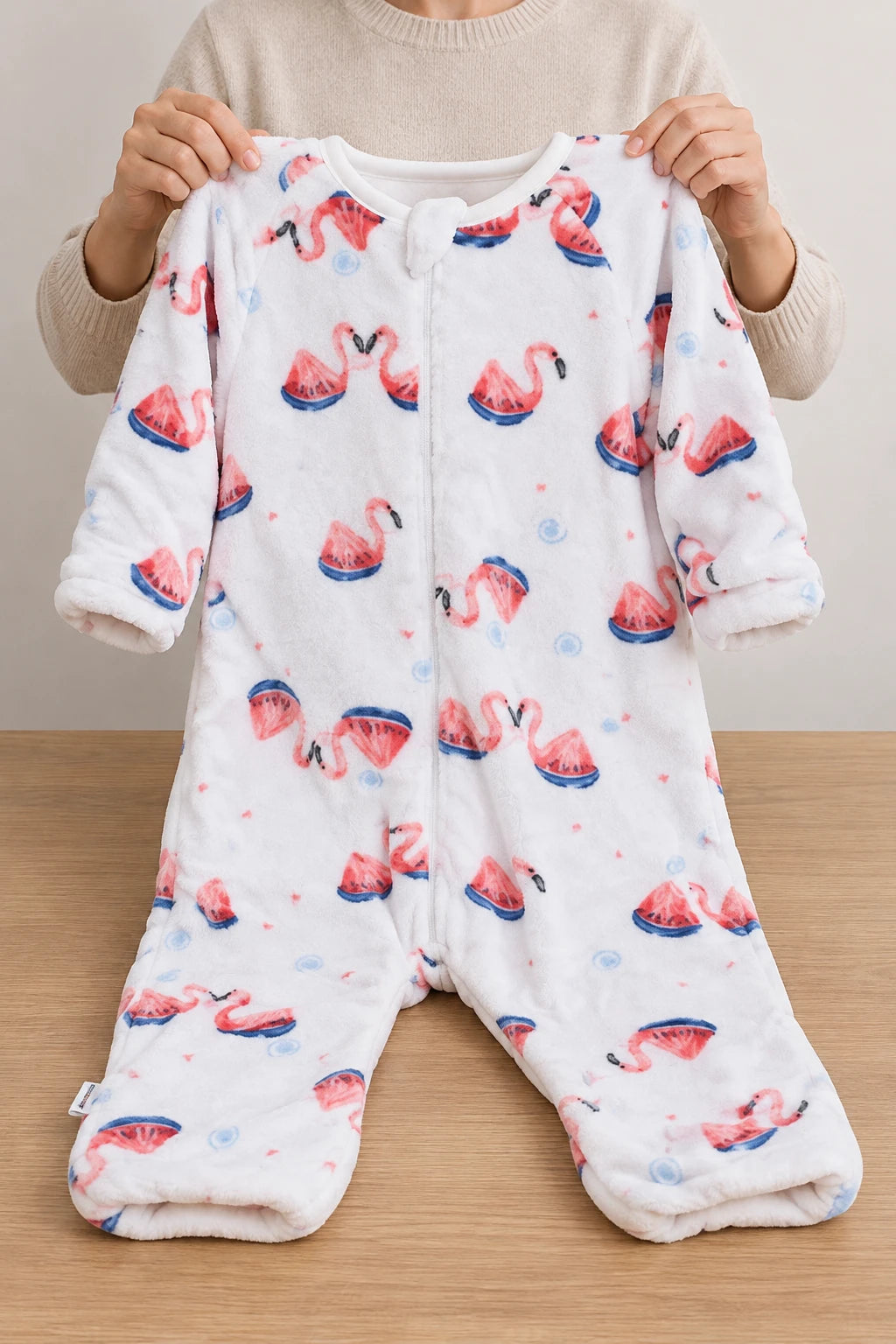 Gigoteuse Grande Taille - Flamant rose