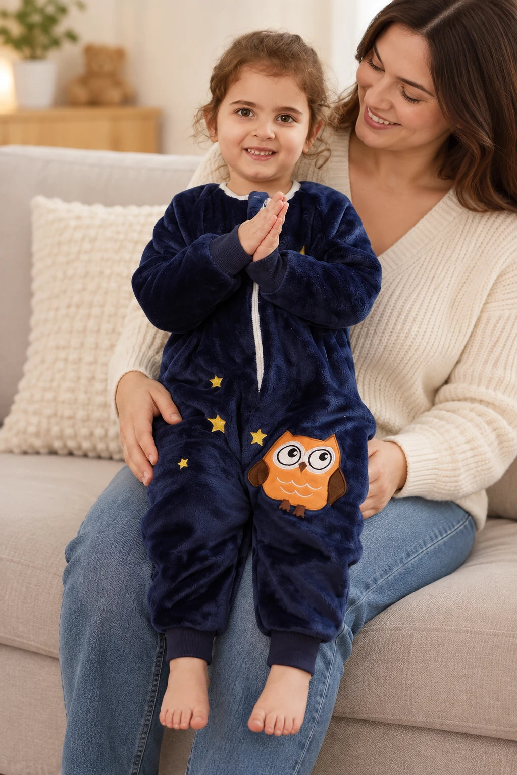 Gigoteuse Grande Taille - Hibou