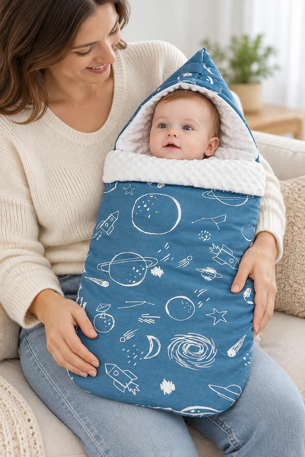 Gigoteuse Pour Poussette Doublé Flanelle