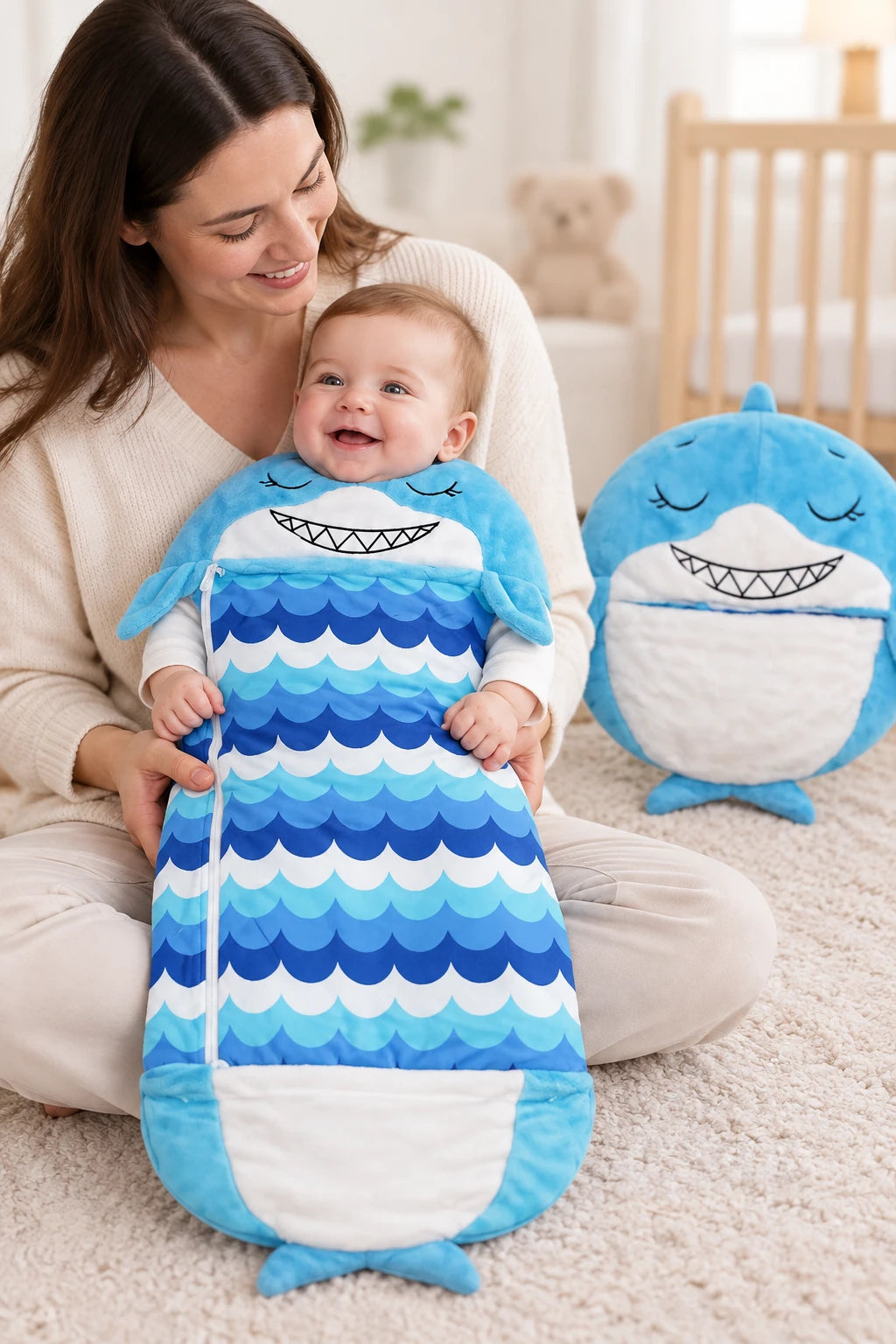 Gigoteuse Sac De Couchage - Requin Bleu