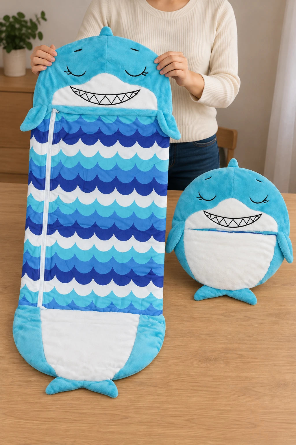 Gigoteuse Sac De Couchage - Requin Bleu