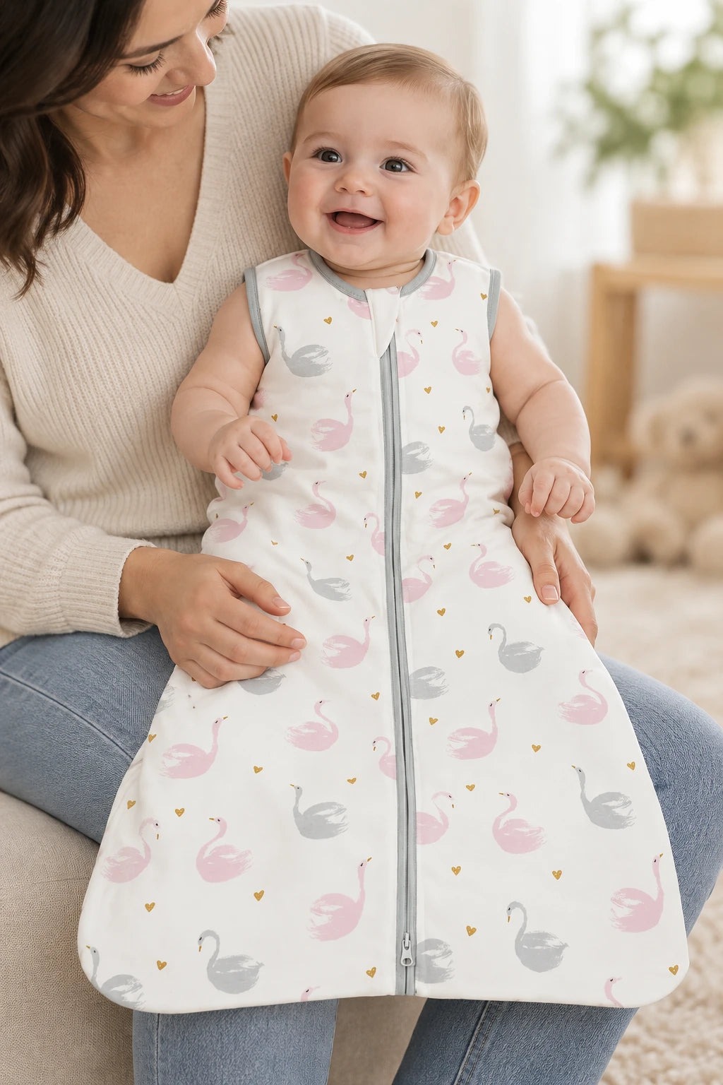 Gigoteuse (Turbulette) Sans Manches En Coton, 1.0 TOG