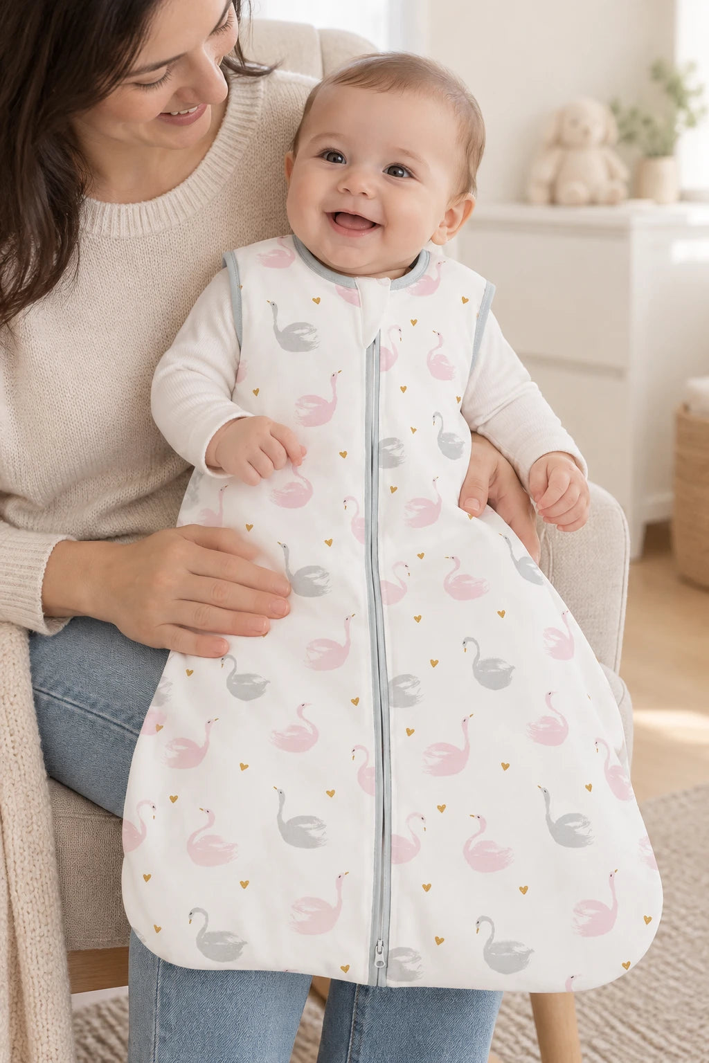 Gigoteuse (Turbulette) Sans Manches En Coton, 1.0 TOG