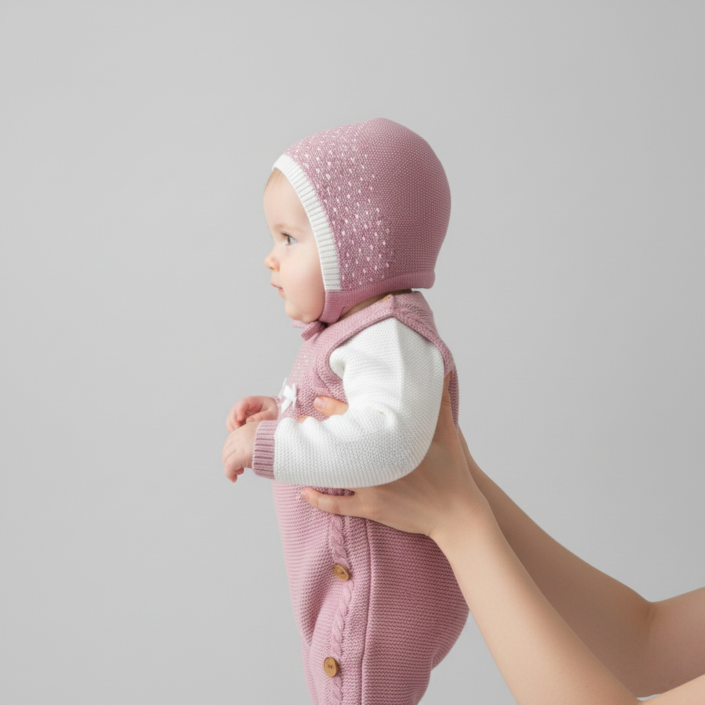 Combinaison Tricot Bébé Fille