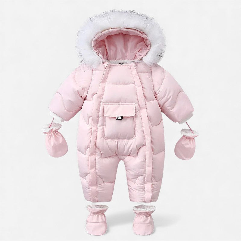 Combinaison Ski Bebe Fille - Rose