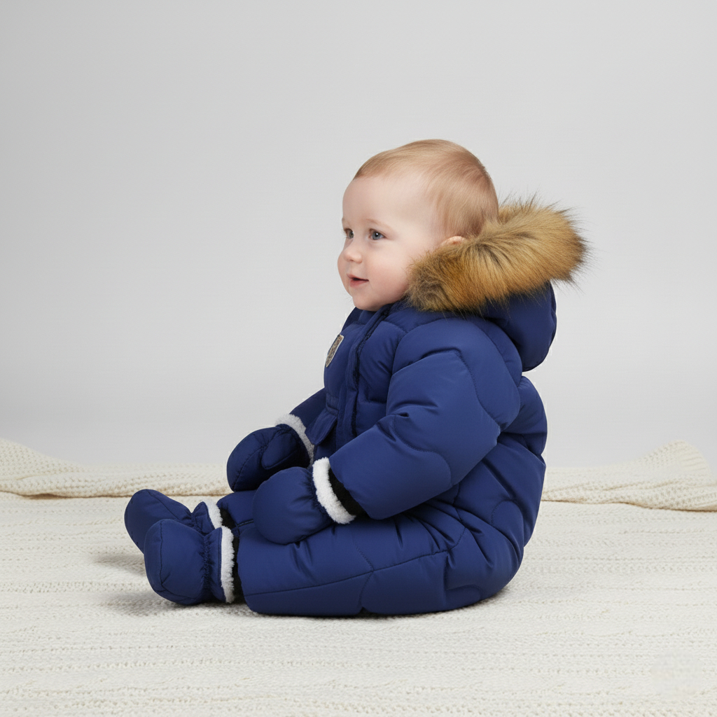 Combinaison Ski Bebe Garçon - Bleu