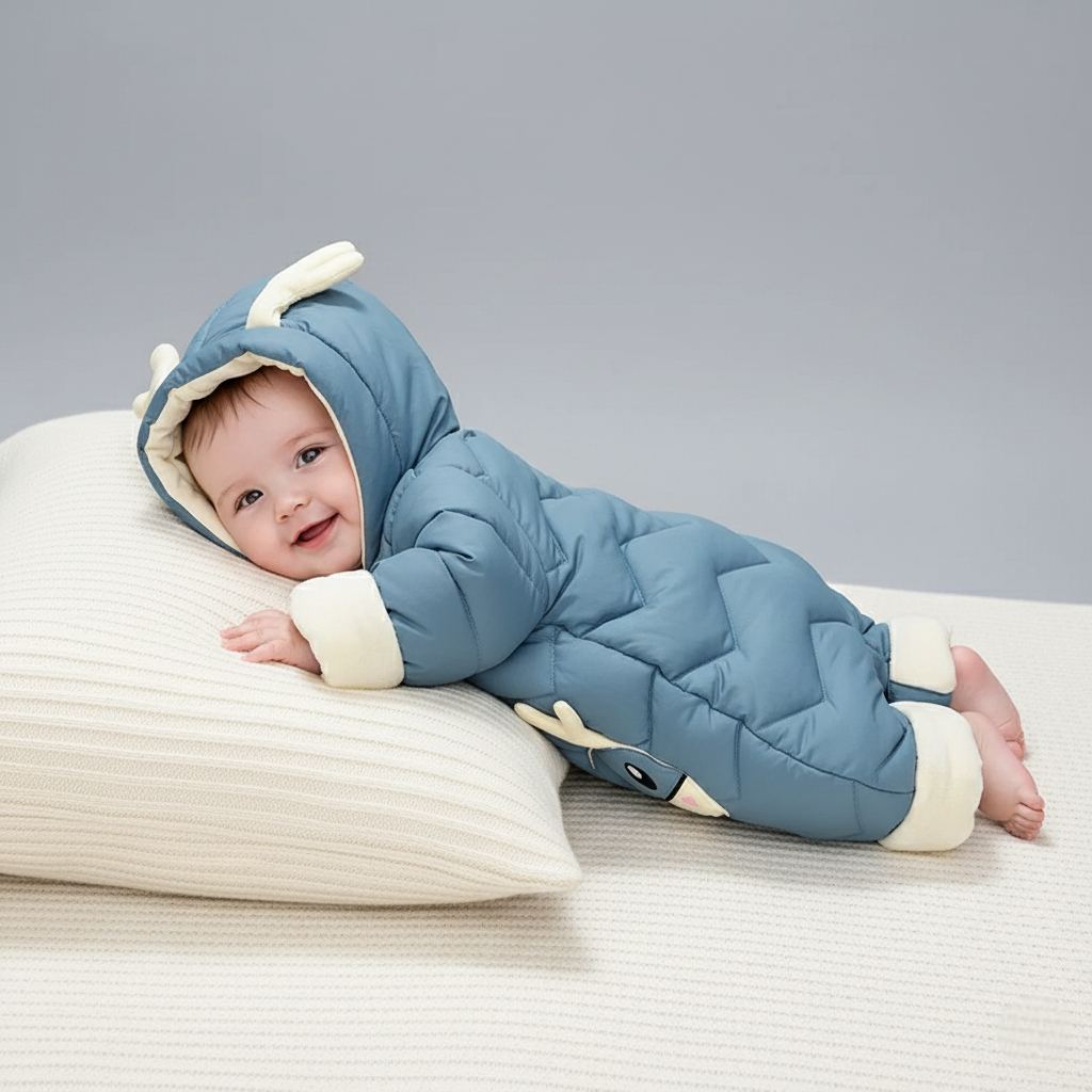 Combinaison Bebe Renne - Bleu