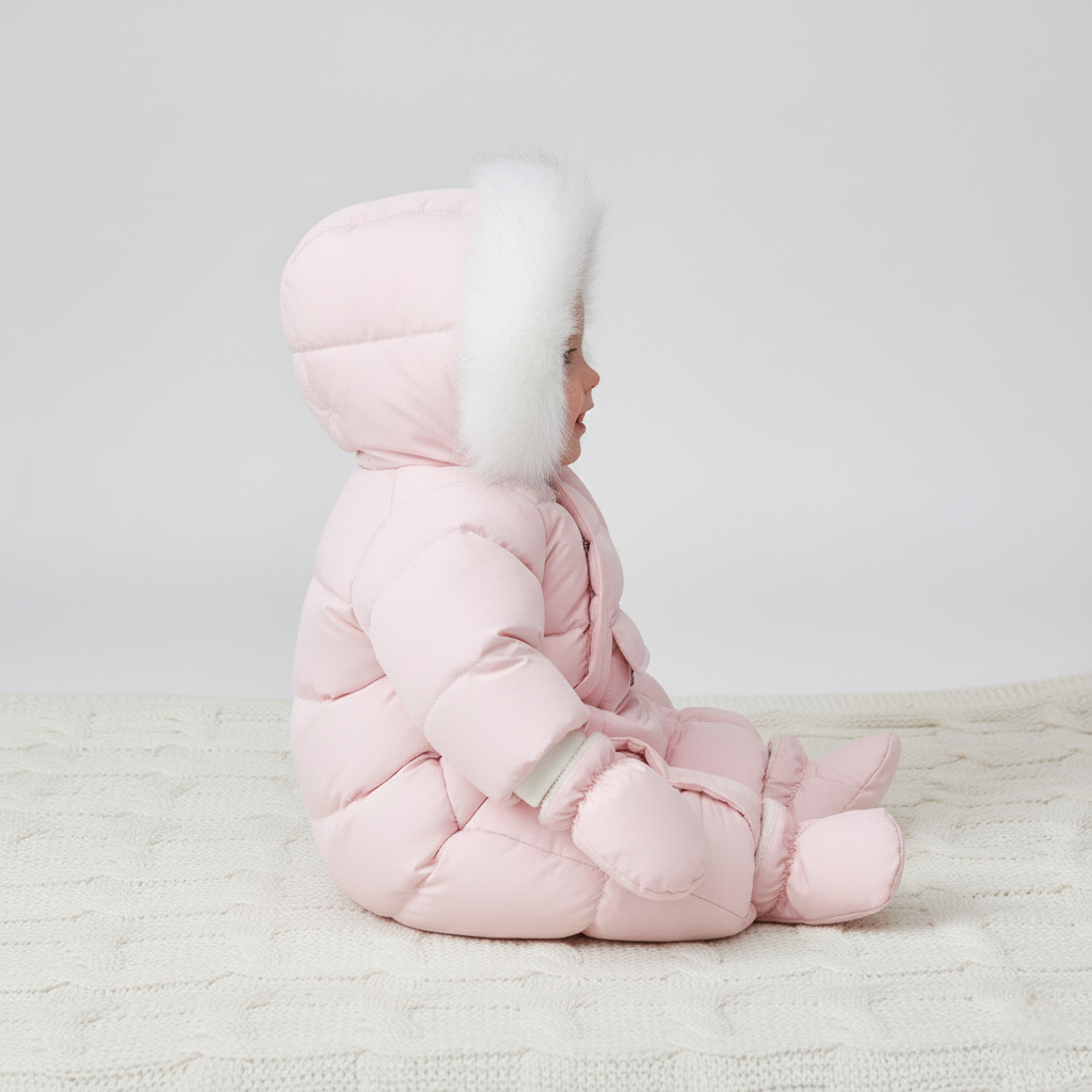 Combinaison Ski Bebe Fille - Rose