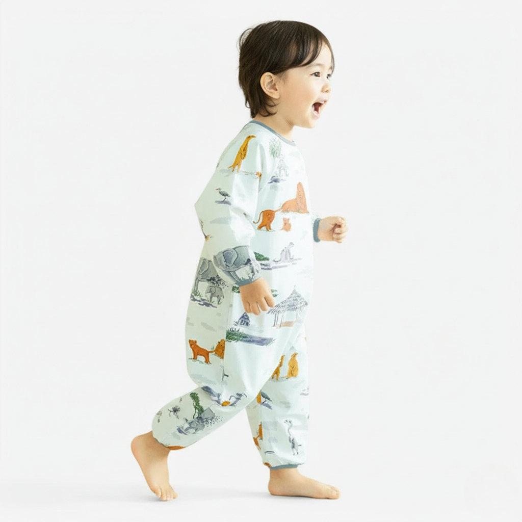 Combinaison Impermeable Bebe - Animaux Afrique