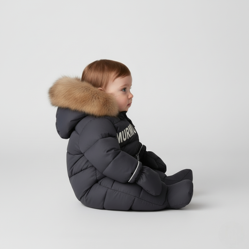 Combinaison Doudoune Bebe - Noir