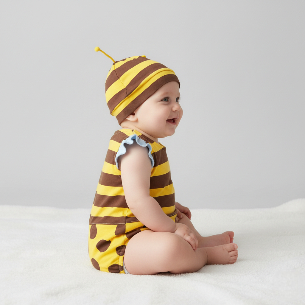 Combinaison Bebe Peluche - Guêpe